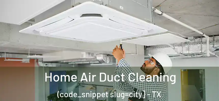  Home Air Duct Cleaning (code_snippet slug=city] - TX